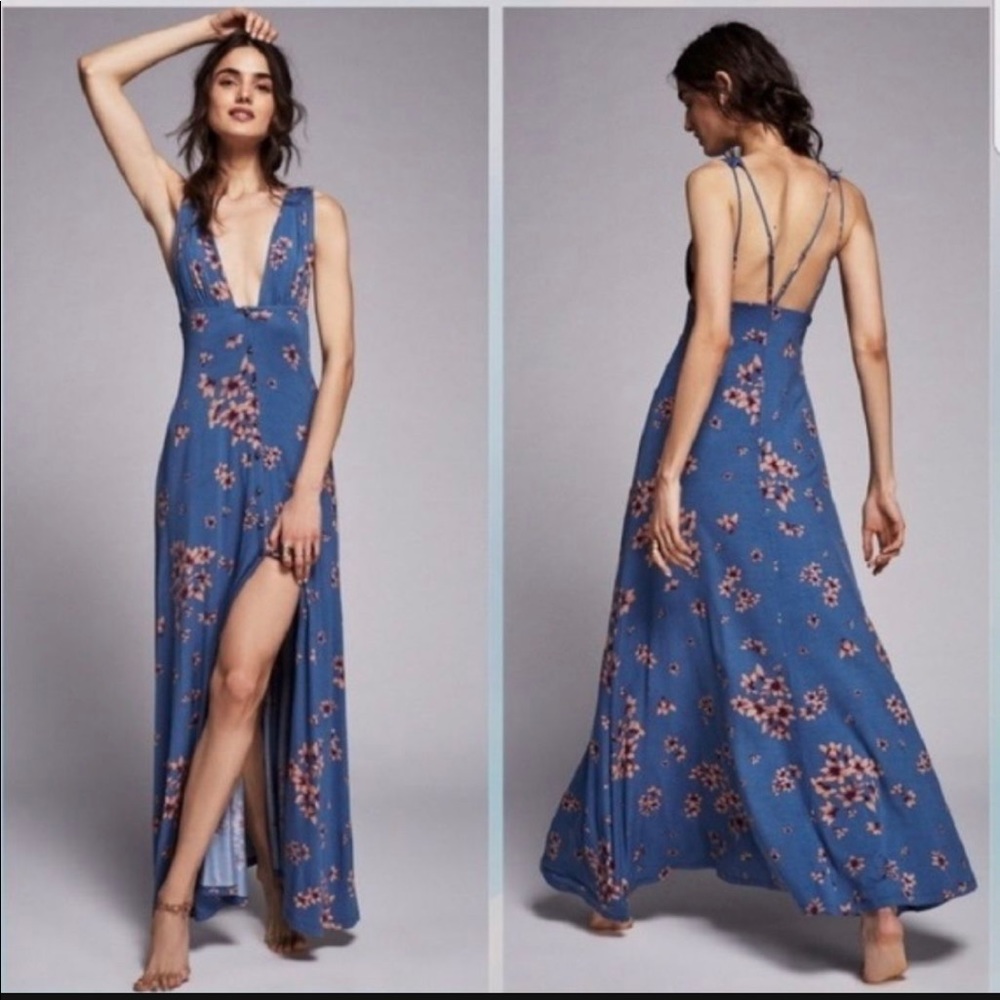 Cherry blossom dress by Free People.